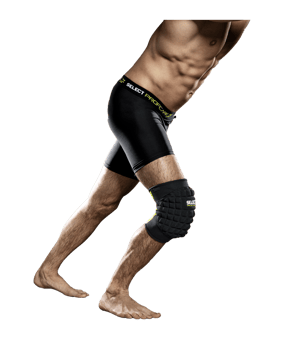 Select Kniebandage mit großem Polster F111 - schwarz