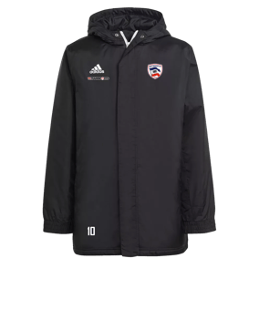adidas Entrada 22 Stadium Jacke Schwarz