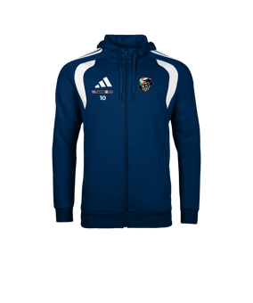 adidas Tiro 26 League Kapuzenjacke Dunkelblau