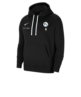 Nike Park 20 Fleece Hoody Schwarz Weiss F010