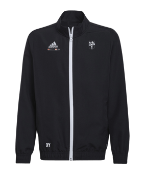 adidas Entrada 22 Präsentationsjacke Kids Schwarz