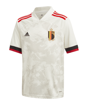 adidas Belgien Trikot Away EM 2021 Kids Weiss - weiss