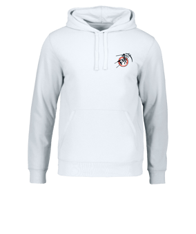 Merch Drummer 2.0 Hoody White | #justlogo4c