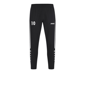 JAKO Power Freizeithose Kids Schwarz Weiss F802