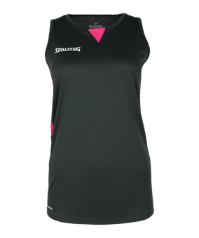 Spalding 4HER III Tank Top Damen Grau F05 - schwarz