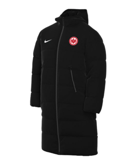 Nike Eintracht Frankfurt Winterjacke Schwarz F010 - schwarz