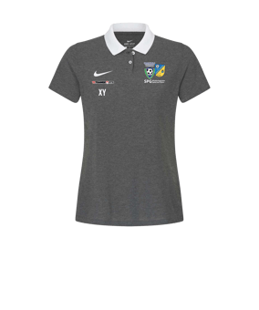 Nike Park 20 Poloshirt Damen Grau Weiss F071