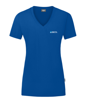 JAKO Organic T-Shirt Damen Blau F400