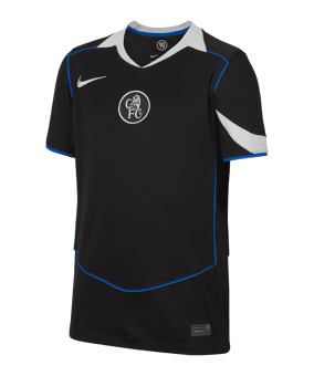 Nike FC Chelsea London Trikot 3rd 2025/2026 Kids Schwarz F011 - schwarz