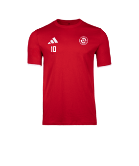 adidas Entrada 26 T-Shirt Rot