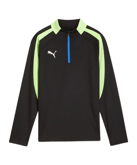 PUMA IndividualLiga 1/4 Zip Top Sweatshirt Kids Schwarz F02 - schwarz