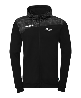 Kempa Athletics 29 Kapuzenjacke Schwarz F01