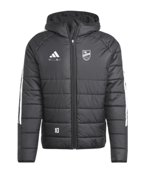 adidas Tiro 24 Winterjacke Schwarz Weiss