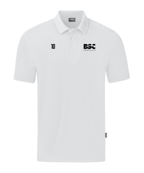 JAKO Organic Stretch Polo Shirt Weiss F000