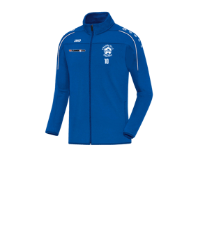 JAKO Classico Trainingsjacke Kids Blau Weiss F04
