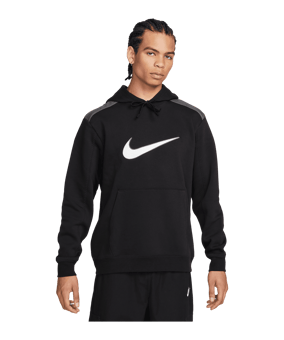 Nike Bb Fleece Hoody Grau F010 - grau