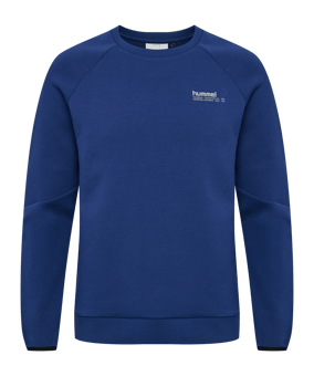 Hummel Tech Fleece Regular Sweatshirt Blau F7424 - blau