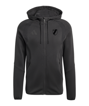 adidas Tiro Travel Hoody Schwarz