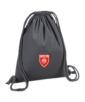 Merch Organic Premium Cotton Gymsack GrapGrey