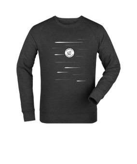 Merch Roller Sweatshirt Dark Heather Grey | #lines