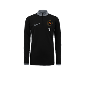 Nike Academy 25 Drill Top Sweatshirt Kids Schwarz F010
