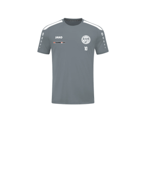 JAKO Power Trikot Kids Grau Weiss F840