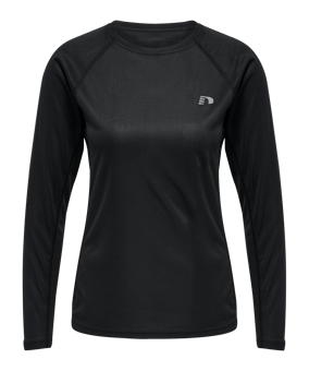 Newline Core Shirt langarm Running Damen F2001 - schwarz