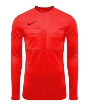 Nike Referee Schiedsrichtertrikot langarm Rot Schwarz F635 - rot
