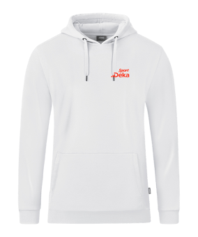 JAKO Organic Kapuzensweat Weiss F000 
