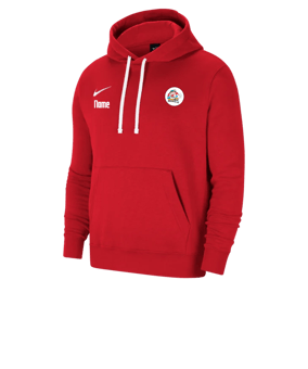 Nike Park 20 Fleece Hoody Rot Weiss F657
