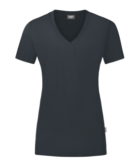 JAKO Organic T-Shirt Damen Grau F830 - grau