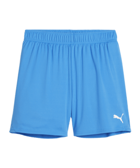 PUMA teamGOAL Short Damen Blau Weiss F02 - blau