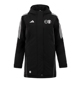 adidas Tiro 24 Kapuzenjacke Damen Schwarz