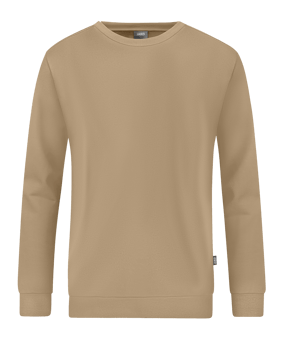 JAKO Organic Sweatshirt Braun F380 - braun