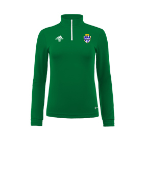 Sweatshirt adidas Entrada 22 Demi-Zip femmes vert 
