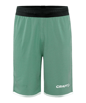 Craft Progress Reversible Basket Short Kids Grün F651900 - gruen