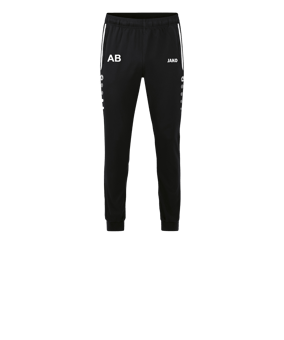 JAKO Allround Präsentationshose Kids Schwarz F800