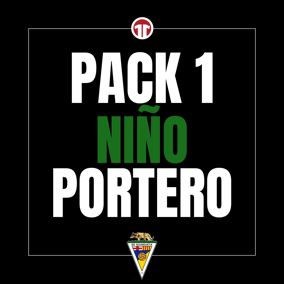 Pack 1 Niño Portero