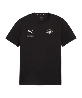 PUMA teamGOAL Casuals T-Shirt Schwarz F03