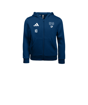 adidas Entrada 26 Kapuzenjacke Kids Blau