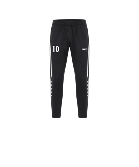 JAKO Power Polyesterhose Kids Schwarz Weiss F802