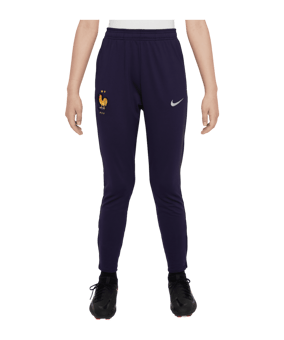 Nike Frankreich Trainingshose EM 2024 Kids Blau F499 - blau
