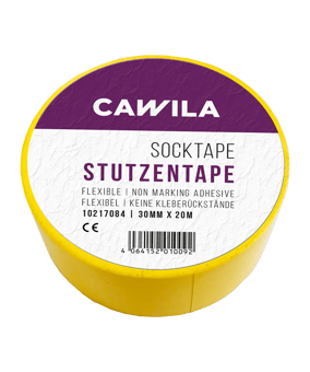 Cawila Stutzentape 3,0cmx20m Gelb - gelb