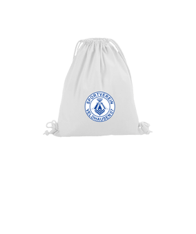 Merch Organic Premium Cotton Gymsack White | #logo4c