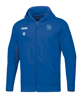 JAKO Base Kapuzenjacke Kids Blau F04