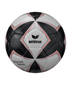 Erima Senzor-Star Trainingsball Schwarz - schwarz