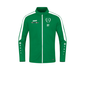 JAKO Power Polyesterjacke Kids Grün Weiss F200