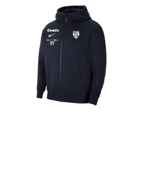 Nike Park 20 Fleece Kapuzenjacke Kids Blau F451