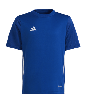 adidas Tabela 23 Trikot Kids Blau Weiss - blau