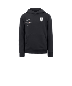 Nike Park 20 Fleece Hoody Kids Grau Weiss F071